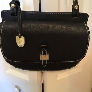 LONDON FOG Black Crossbody Bag